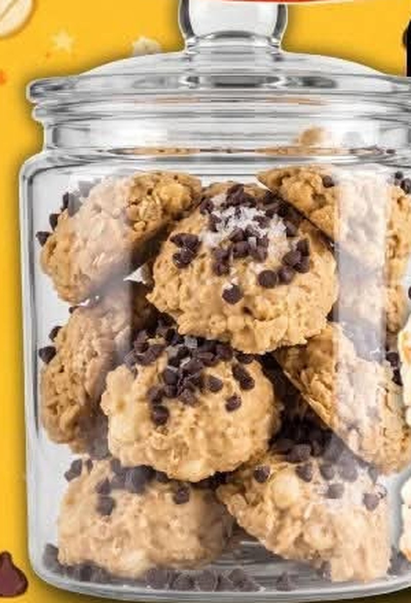 Avalanche Cookies, shown as a serving suggestion