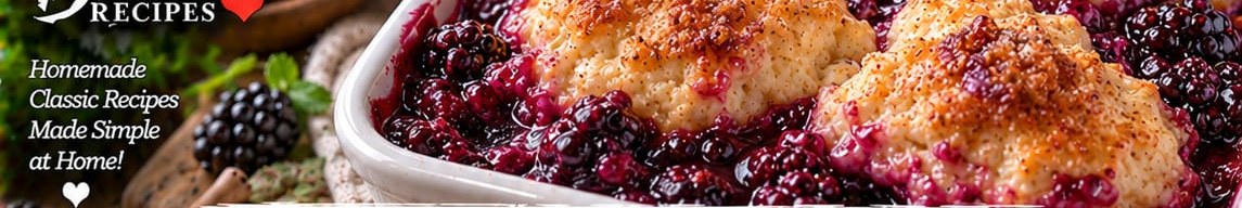 Blackberry Dumplings, shown as a serving suggestion