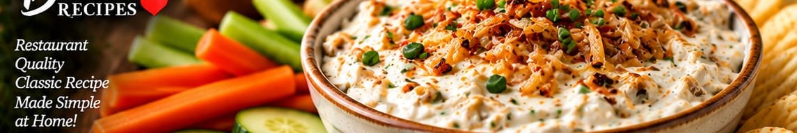 French Onion Dip, shown as a serving suggestion