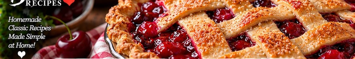 Classic Cherry Pie, shown as a serving suggestion