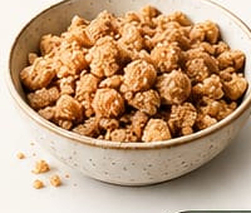 Crumble Topping, shown as a serving suggestion