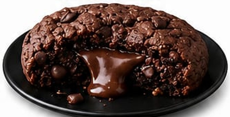 Hazelnut Spread Stuffed Cookie, shown as a serving suggestion