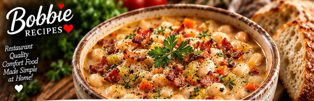 Hearty Bean and Bacon Soup
