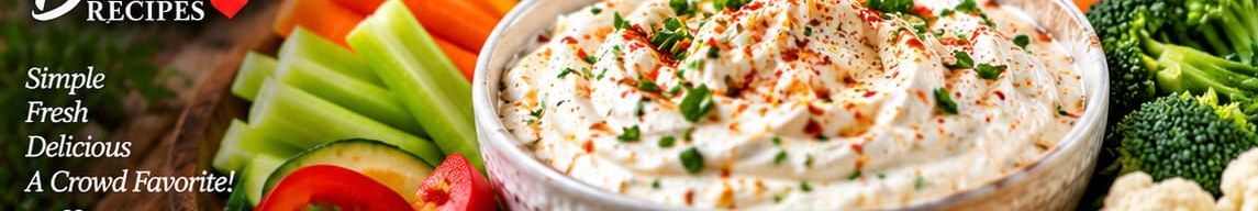 Classic Veggie Dip, shown as a serving suggestion