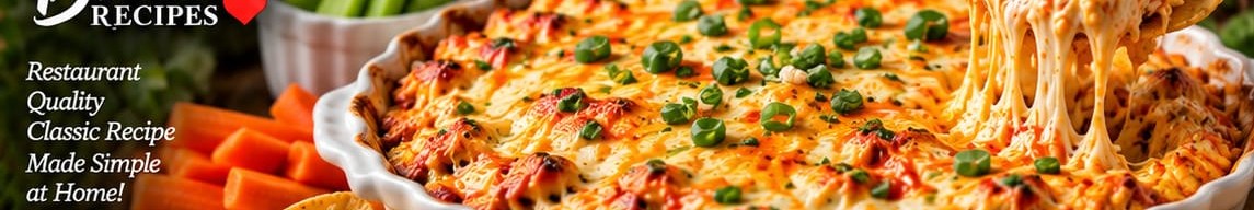 Buffalo Chicken Dip, shown as a serving suggestion