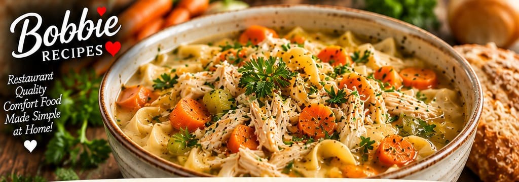 Homemade Chicken Noodle Soup