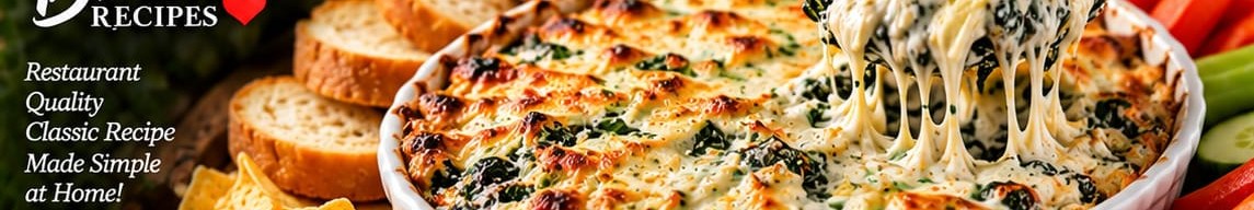 Spinach Artichoke Dip, shown as a serving suggestion