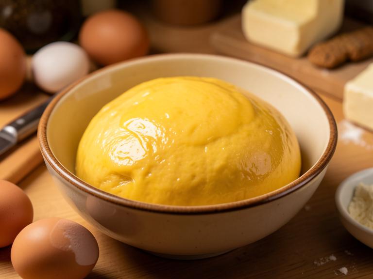 Brioche, shown as a serving suggestion