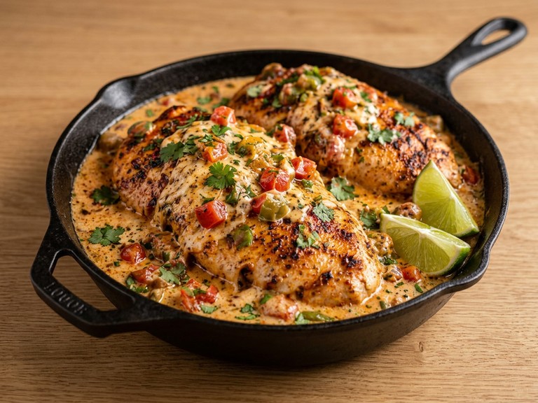 Cajun Chicken, shown as a serving suggestion