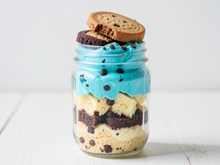 Cookie Cake Jars, shown as a serving suggestion