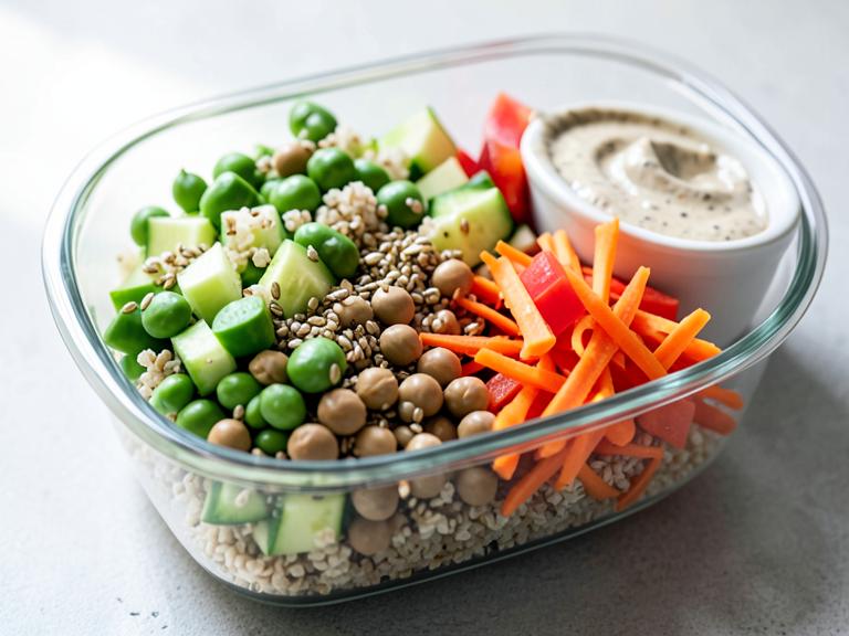 Meal Prep Power Bowl, shown as a serving suggestion