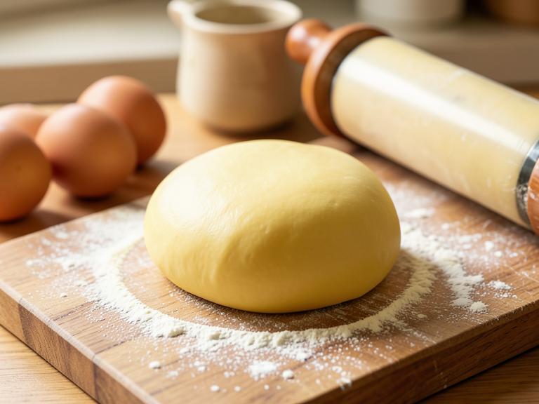 Pasta Dough, shown as a serving suggestion