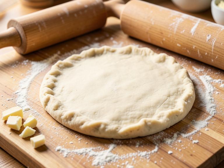 Pie Crust, shown as a serving suggestion