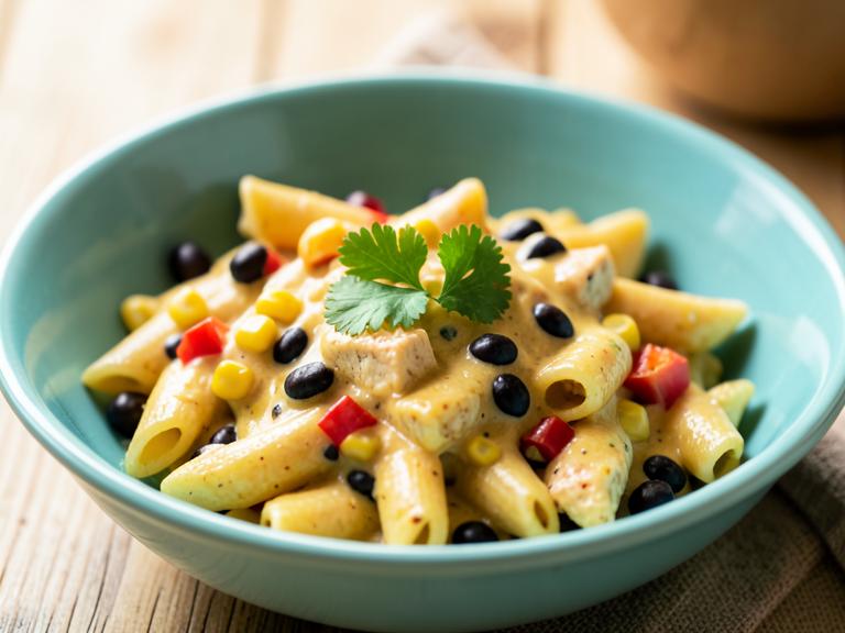 Southwest Chicken Pasta, shown as a serving suggestion