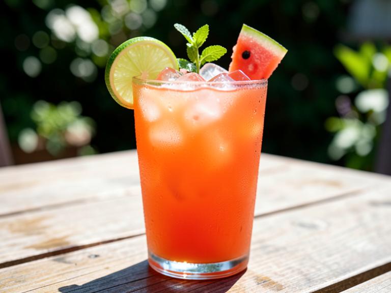 Watermelon Cooler, shown as a serving suggestion